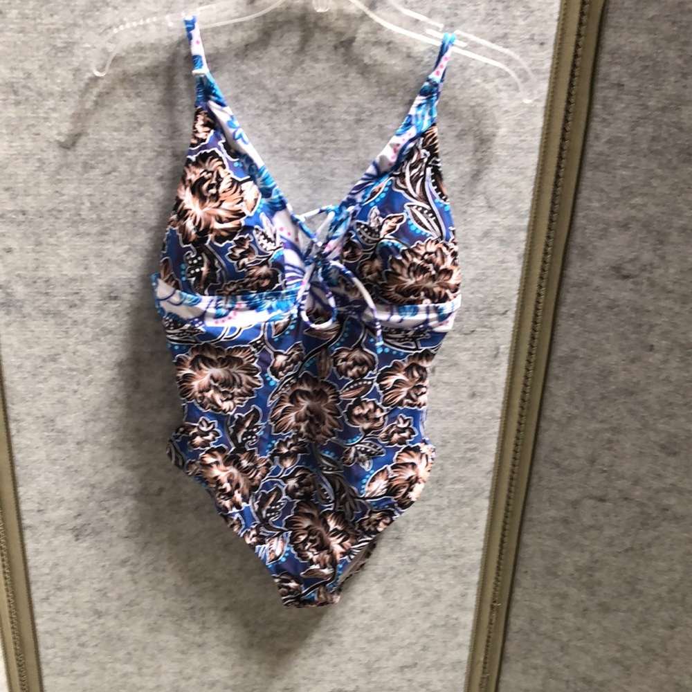 Floral One-Piece Swimsuit NWT